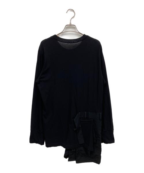 GROUND Y（グラウンドワイ）GROUND Y (グラウンドワイ) 長袖カットソー ブラック サイズ:1の古着・服飾アイテム