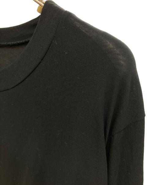 GROUND Y（グラウンドワイ）GROUND Y (グラウンドワイ) 長袖カットソー ブラック サイズ:1の古着・服飾アイテム
