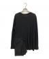 GROUND Y（グラウンドワイ）の古着「長袖カットソー」｜ブラック