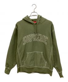 SUPREME（シュプリーム）の古着「プルオーバーパーカー」｜グリーン