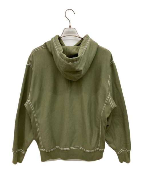 SUPREME（シュプリーム）Supreme (シュプリーム) プルオーバーパーカー グリーン サイズ:Mの古着・服飾アイテム