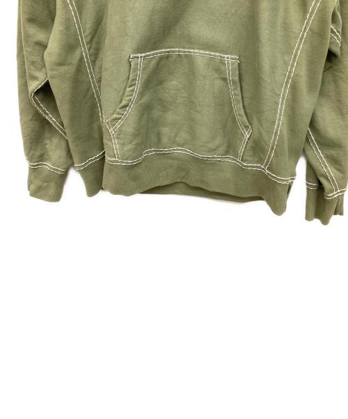 SUPREME（シュプリーム）Supreme (シュプリーム) プルオーバーパーカー グリーン サイズ:Mの古着・服飾アイテム