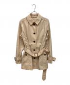 BURBERRY LONDONバーバリーロンドン）の古着「ステンカラーコート」｜ピンクベージュ