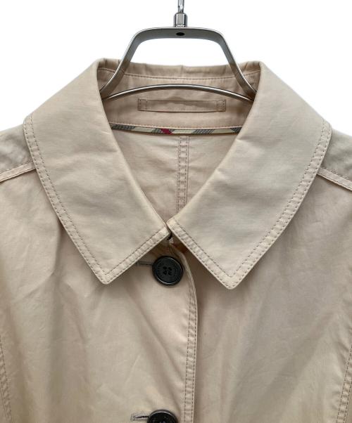 BURBERRY LONDON（バーバリーロンドン）BURBERRY LONDON (バーバリーロンドン) ステンカラーコート ピンクベージュ サイズ:11の古着・服飾アイテム
