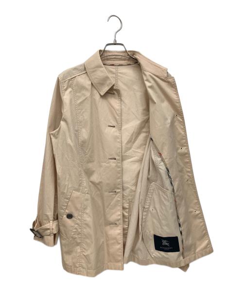 BURBERRY LONDON（バーバリーロンドン）BURBERRY LONDON (バーバリーロンドン) ステンカラーコート ピンクベージュ サイズ:11の古着・服飾アイテム