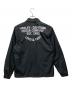HARLEY-DAVIDSON (ハーレーダビッドソン) コーチジャケット ブラック サイズ:S：6000円