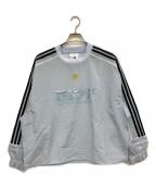 adidasアディダス）の古着「チームガイスト 2.0 スウェットシャツ」｜スカイブルー