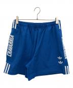 adidasアディダス）の古着「ウィリー チャバリア ジム ショーツ」｜ブルー