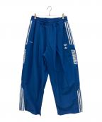 adidasアディダス）の古着「ウィリー チャバリア ニット トラック パンツ」｜ブルー