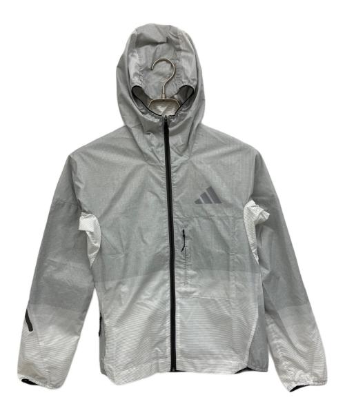adidas（アディダス）adidas (アディダス) ライト ウィンドウィーブ ジャケット グレー サイズ:XSの古着・服飾アイテム