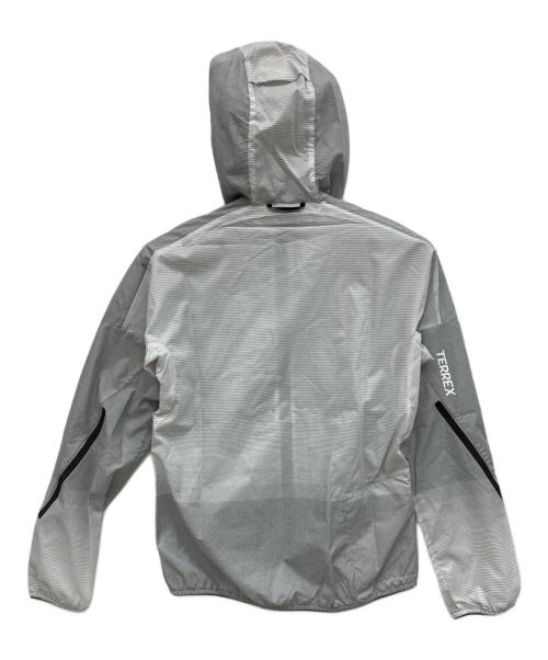 adidas（アディダス）adidas (アディダス) ライト ウィンドウィーブ ジャケット グレー サイズ:XSの古着・服飾アイテム