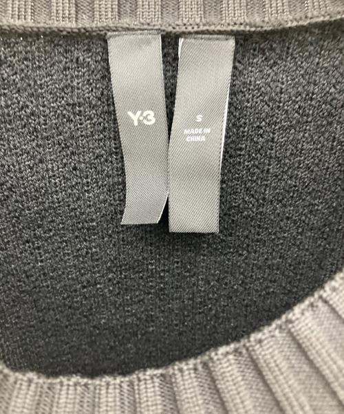 Y-3（ワイスリー）Y-3 (ワイスリー) UTILITY CREW SWEATER ブラック サイズ:Sの古着・服飾アイテム