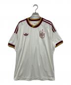 adidasアディダス）の古着「サッカーユニフォーム」｜ホワイト×ボルドー
