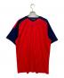 adidas (アディダス) サッカーユニフォーム レッド×ネイビー サイズ:2XL：15000円