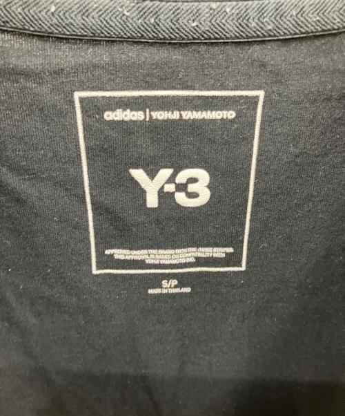 Y-3（ワイスリー）Y-3 (ワイスリー) 半袖カットソー ブラック サイズ:Sの古着・服飾アイテム