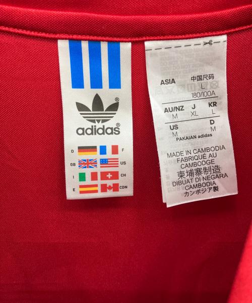 adidas（アディダス）adidas (アディダス) サッカーユニフォーム レッド サイズ:XLの古着・服飾アイテム