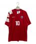 adidas（アディダス）の古着「サッカーユニフォーム」｜レッド