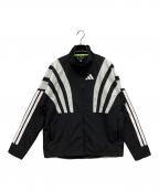 adidasアディダス）の古着「ランニングジャケット」｜ブラック