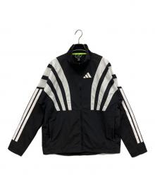 adidas（アディダス）の古着「ランニングジャケット」｜ブラック