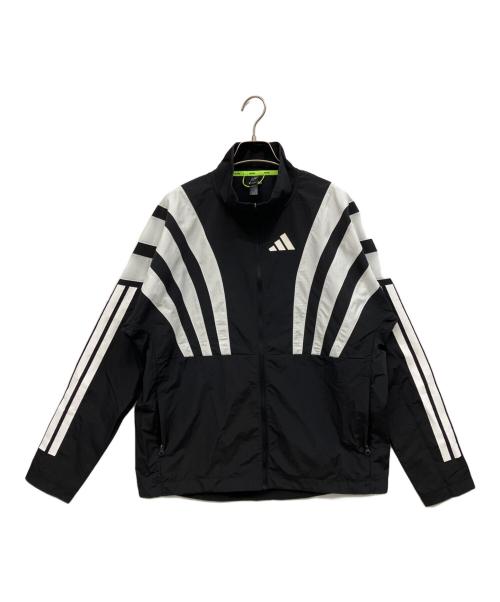 adidas（アディダス）adidas (アディダス) ランニングジャケット ブラック サイズ:Mの古着・服飾アイテム