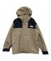 THE NORTH FACE（ザ ノース フェイス）の古着「マウンテンジャケット」｜ベージュ×ブラック