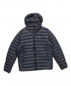Patagoniaパタゴニア）の古着「ダウン・セーター・フーディ」｜ブラック