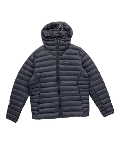 Patagonia（パタゴニア）Patagonia (パタゴニア) ダウン・セーター・フーディ ブラック サイズ:Lの古着・服飾アイテム