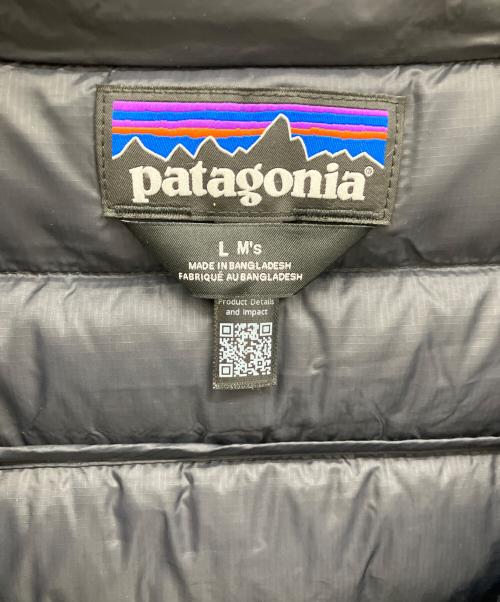 Patagonia（パタゴニア）Patagonia (パタゴニア) ダウン・セーター・フーディ ブラック サイズ:Lの古着・服飾アイテム