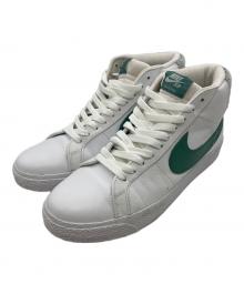 NIKE（ナイキ）の古着「ハイカットスニーカー」｜ホワイト×グリーン