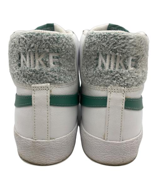 NIKE（ナイキ）NIKE (ナイキ) ハイカットスニーカー ホワイト×グリーン サイズ:28cmの古着・服飾アイテム