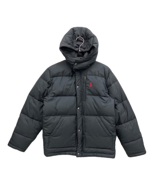 POLO RALPH LAUREN（ポロ・ラルフローレン）POLO RALPH LAUREN (ポロ・ラルフローレン) ダウンジャケット ブラック サイズ:160cmの古着・服飾アイテム