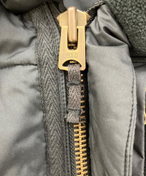 POLO RALPH LAUREN（ポロ・ラルフローレン）POLO RALPH LAUREN (ポロ・ラルフローレン) ダウンジャケット ブラック サイズ:160cmの古着・服飾アイテム