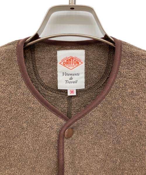 DANTON（ダントン）DANTON (ダントン) ジャケット ブラウン サイズ:36の古着・服飾アイテム