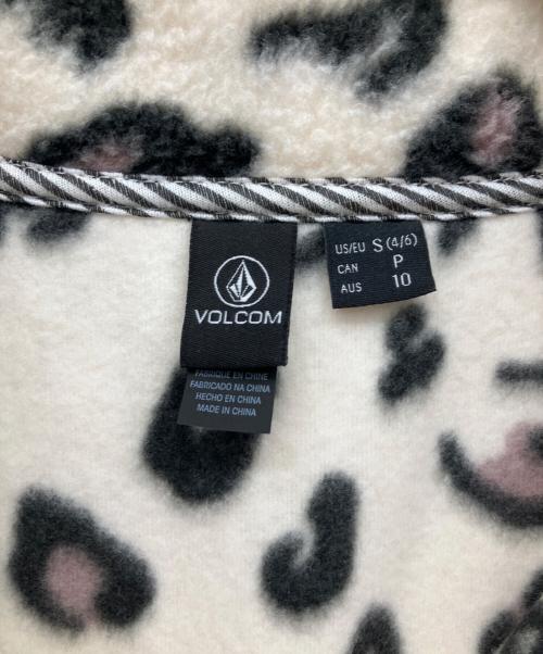 VOLCOM（ボルコム）VOLCOM (ボルコム) フリースジャケット ベージュ サイズ:Sの古着・服飾アイテム