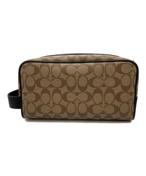 COACH（コーチ）COACH (コーチ) バッグ ベージュ×ブラックの古着・服飾アイテム