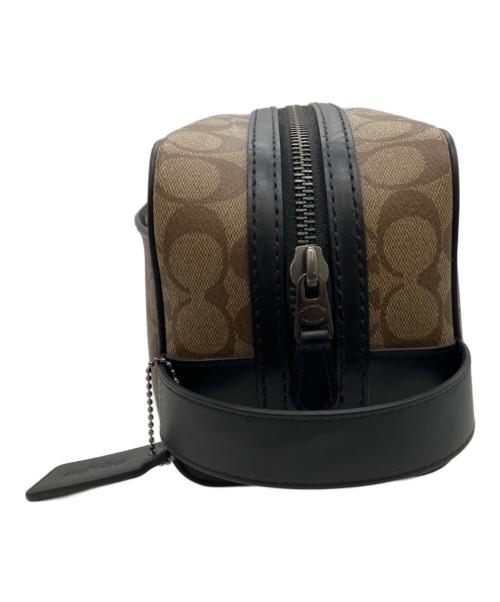 COACH（コーチ）COACH (コーチ) バッグ ベージュ×ブラックの古着・服飾アイテム