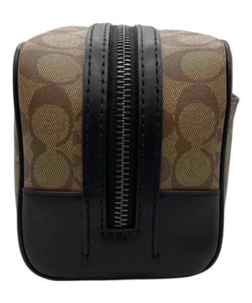 COACH（コーチ）COACH (コーチ) バッグ ベージュ×ブラックの古着・服飾アイテム