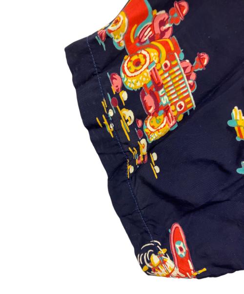 Sun Surf（サンサーフ）Sun Surf (サンサーフ) 半袖シャツ ネイビー サイズ:Lの古着・服飾アイテム