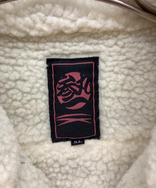 参丸一（サンマルイチ）参丸一 (サンマルイチ) 万歳デニムボアジャケット インディゴ サイズ:XLの古着・服飾アイテム