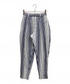 Jean Paul GAULTIERジャンポールゴルチェ）の古着「パンツ」｜ホワイト×ネイビー
