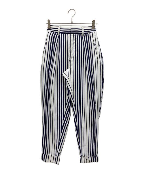Jean Paul GAULTIER（ジャンポールゴルチェ）Jean Paul GAULTIER (ジャンポールゴルチェ) パンツ ホワイト×ネイビー サイズ:Lの古着・服飾アイテム