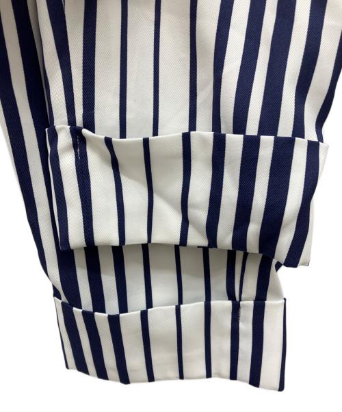 Jean Paul GAULTIER（ジャンポールゴルチェ）Jean Paul GAULTIER (ジャンポールゴルチェ) パンツ ホワイト×ネイビー サイズ:Lの古着・服飾アイテム