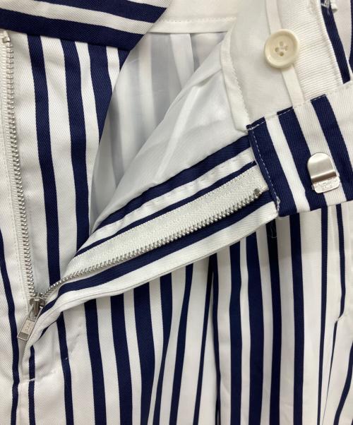 Jean Paul GAULTIER（ジャンポールゴルチェ）Jean Paul GAULTIER (ジャンポールゴルチェ) パンツ ホワイト×ネイビー サイズ:Lの古着・服飾アイテム