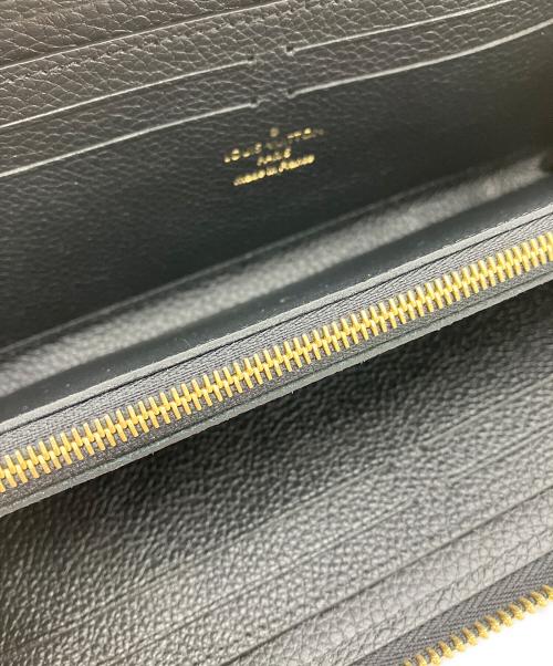 LOUIS VUITTON（ルイ ヴィトン）LOUIS VUITTON (ルイ ヴィトン) ラウンドファスナー財布 ブラックの古着・服飾アイテム