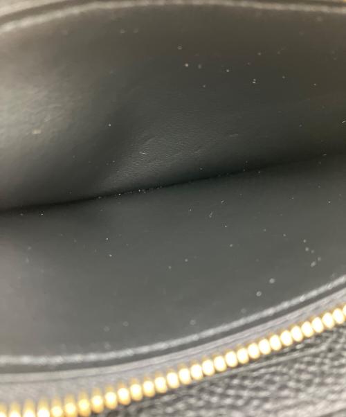 LOUIS VUITTON（ルイ ヴィトン）LOUIS VUITTON (ルイ ヴィトン) ラウンドファスナー財布 ブラックの古着・服飾アイテム