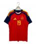 adidas（アディダス）の古着「サッカーユニフォーム」｜レッド