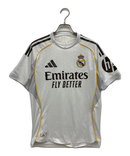adidas（アディダス）adidas (アディダス) サッカーユニフォーム グレー サイズ:Mの古着・服飾アイテム