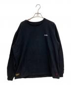 WTAPSダブルタップス）の古着「長袖カットソー」｜ブラック