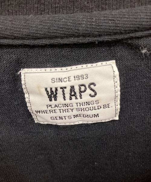 WTAPS（ダブルタップス）WTAPS (ダブルタップス) 長袖カットソー ブラック サイズ:Mの古着・服飾アイテム
