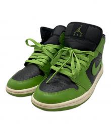 NIKE（ナイキ）の古着「ハイカットスニーカー」｜グリーン×ブラック